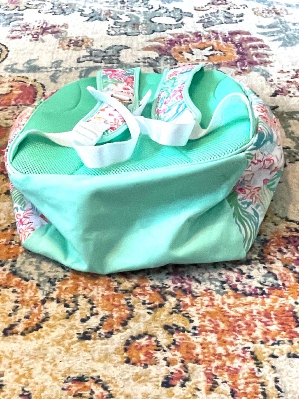 Lilly Pulitzer Viva Flora Large Backpack-EUC - Picture 13 of 16